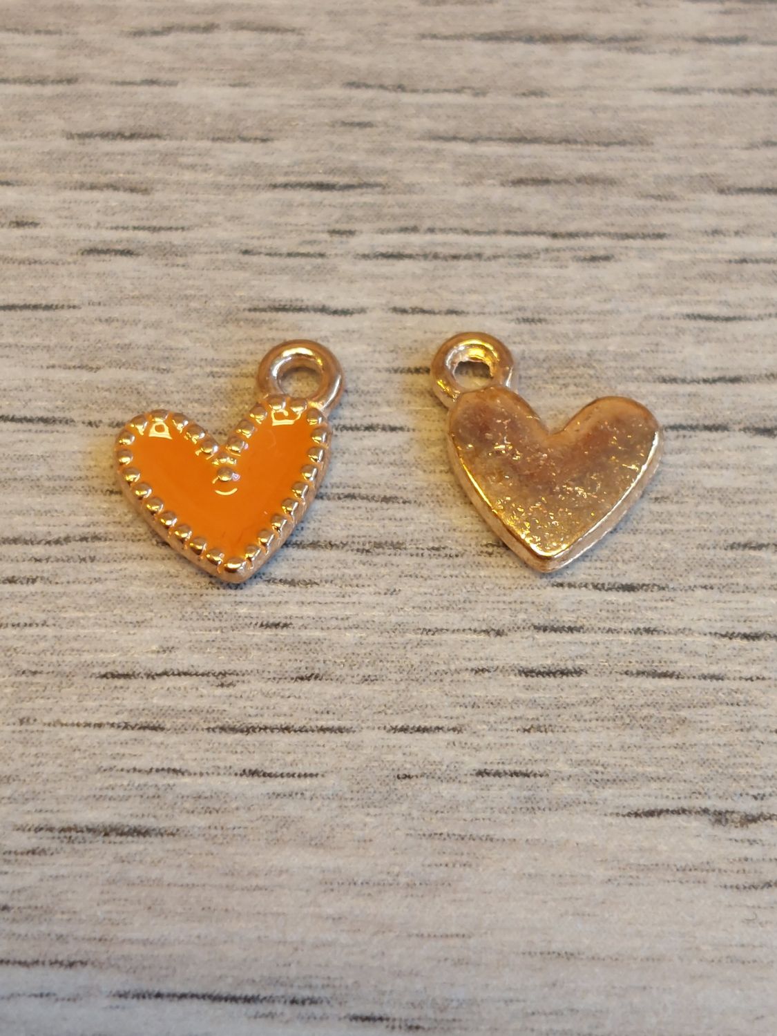 Bedel hartje klein oranje