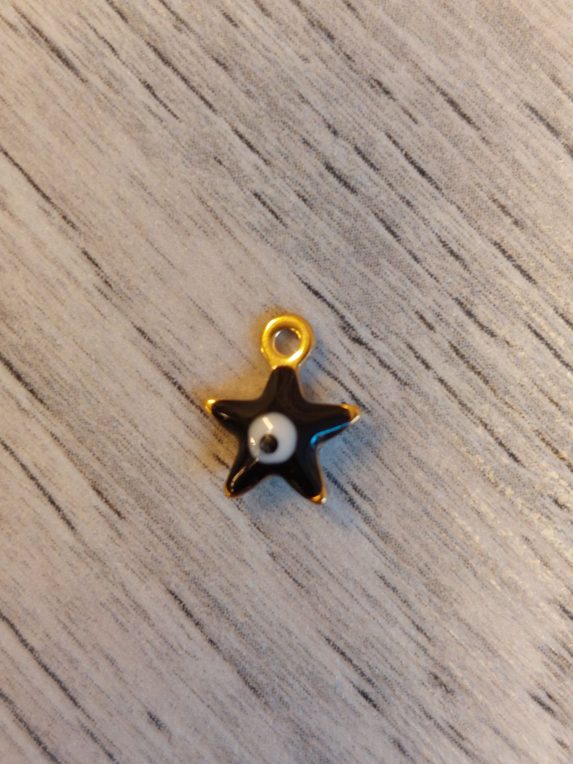 Bedel boos oog ster zwart