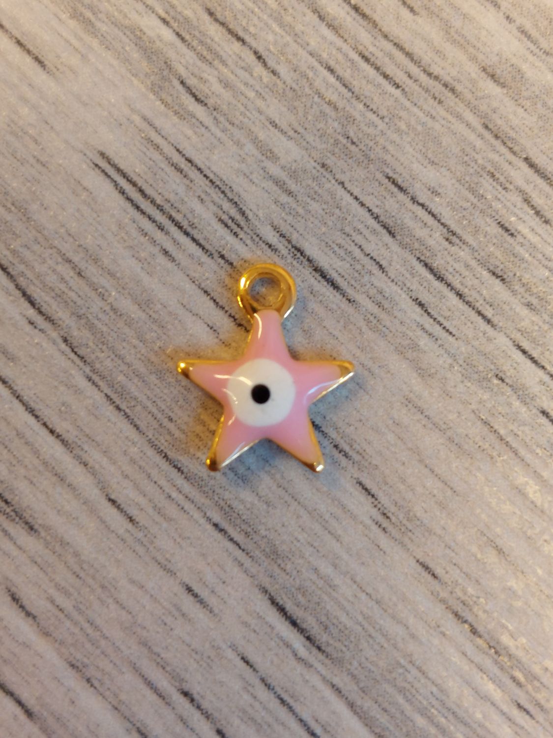 Bedel boos oog ster roze