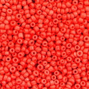 Rocailles Tangerine tango red 12/0 (2mm)