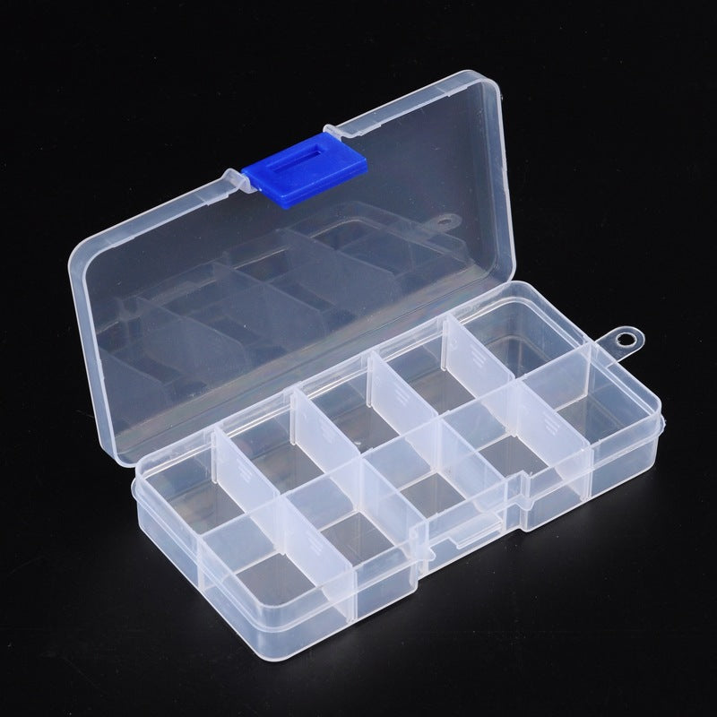 Kralenbox 10 vaks (leeg)