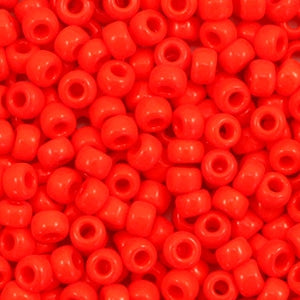 Miyuki rocailles Opaque vermilion red 8-407 8/0 (3mm)