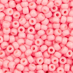 Miyuki rocailles Duracoat opaque lychee pink 8-4463 8/0 (3mm)