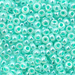 Miyuki rocailles Ceylon aqua green 8-536 8/0 (3mm)