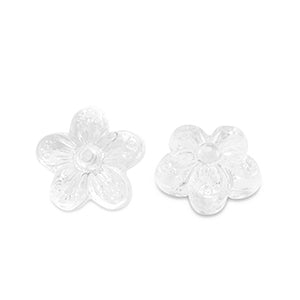 Acryl kralen bloem Transparent
