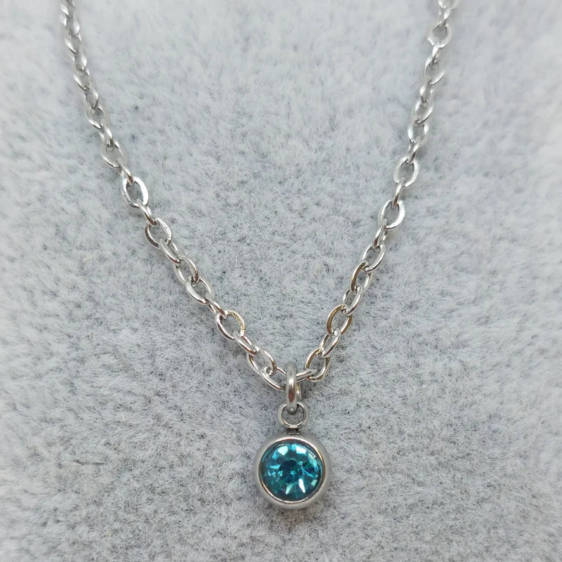 Geboortesteen ketting