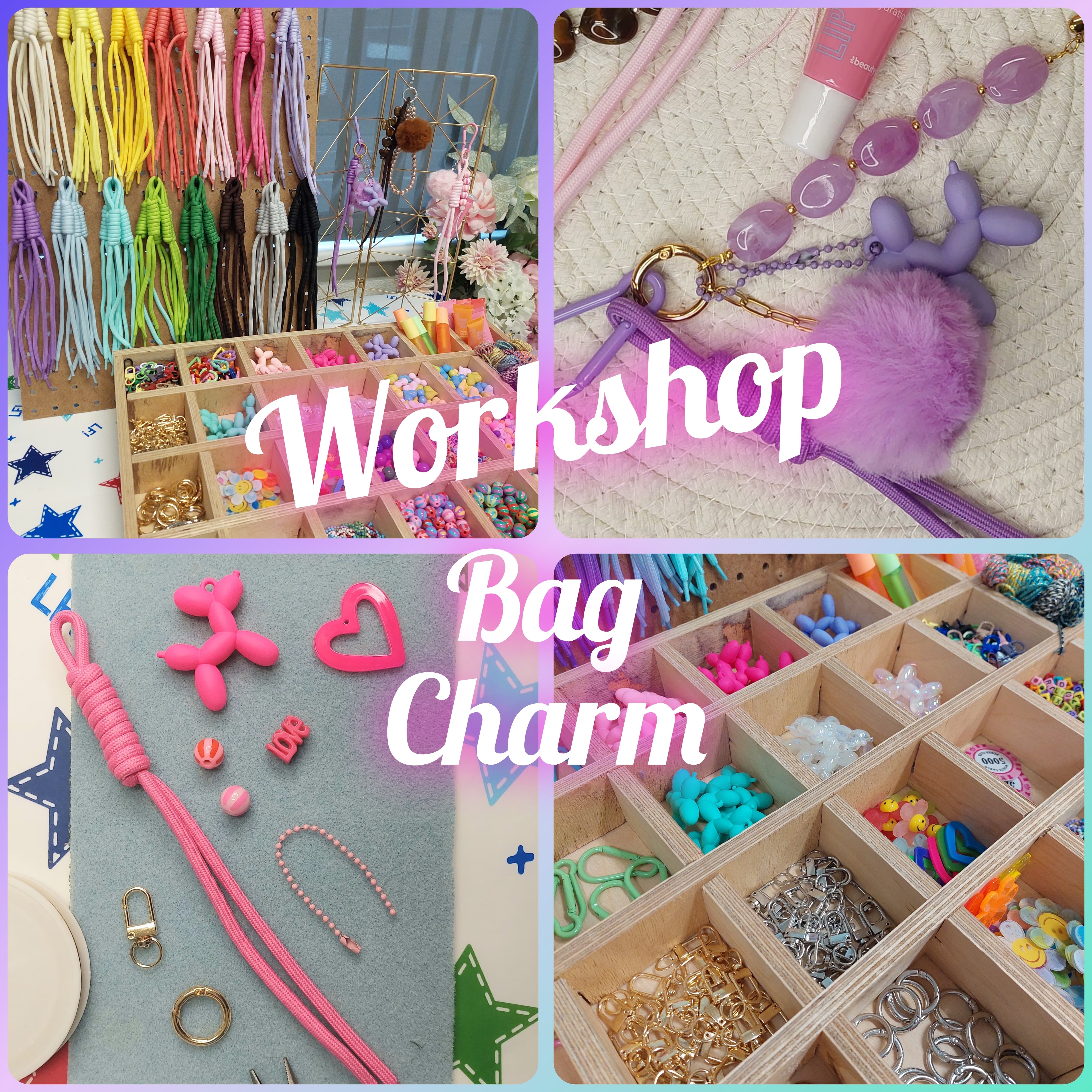 Workshop Bag Charm Zaterdag 28 Februari 14:30