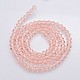 Bicone kraal Pink 4mm