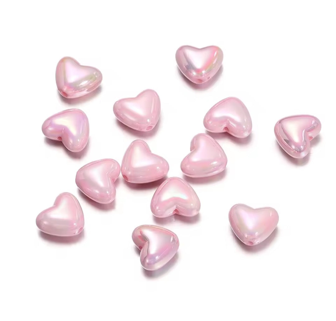 Hartje licht roze