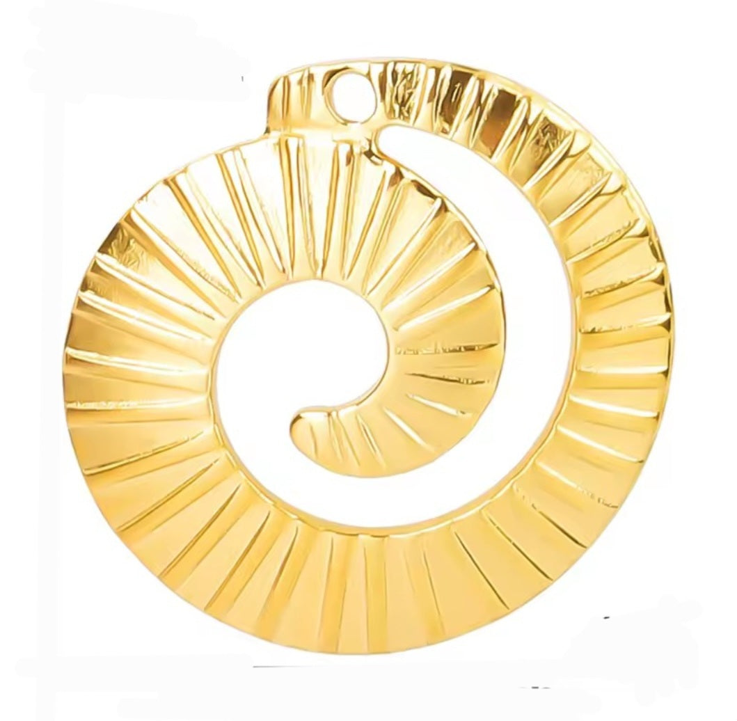 Bedel open cirkel (rvs)