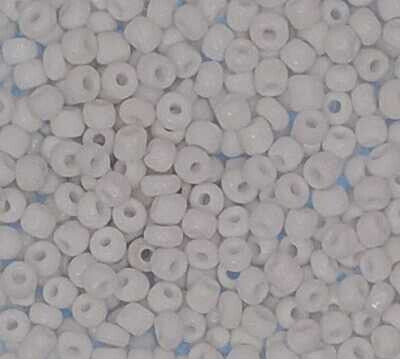 Rocailles Wit 6/0 (4mm)