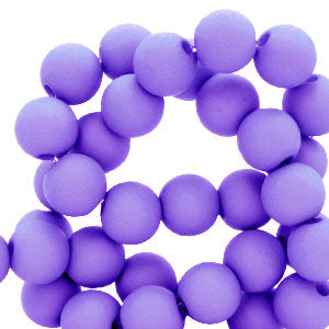 Amethyst purple Acryl kralen 6mm