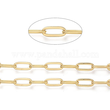 Ketting paperclip (RVS)