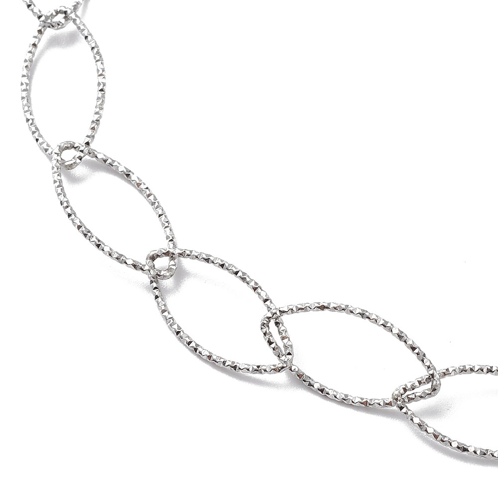 Ketting Horse eye (RVS)