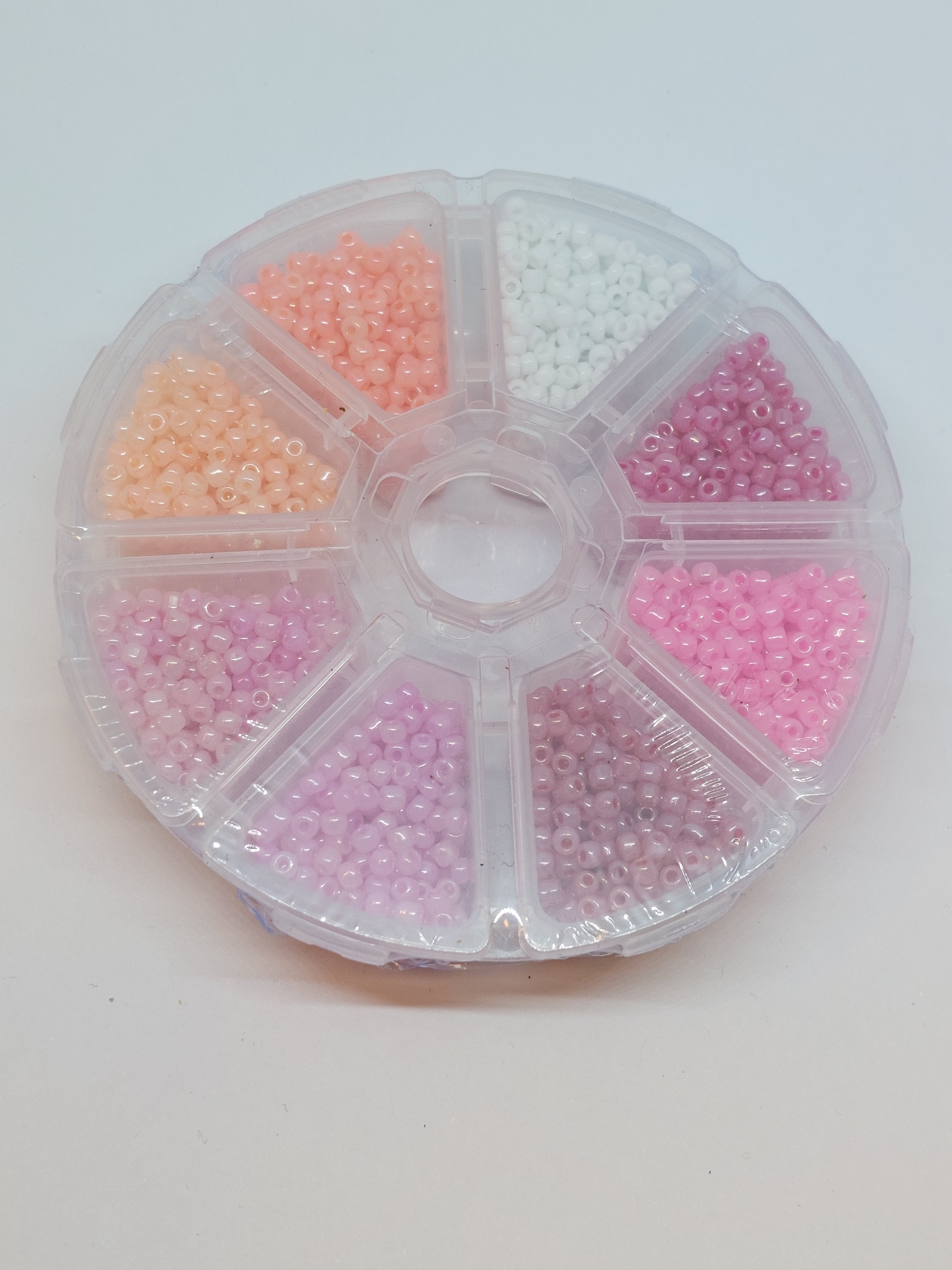 Kralenbox roze