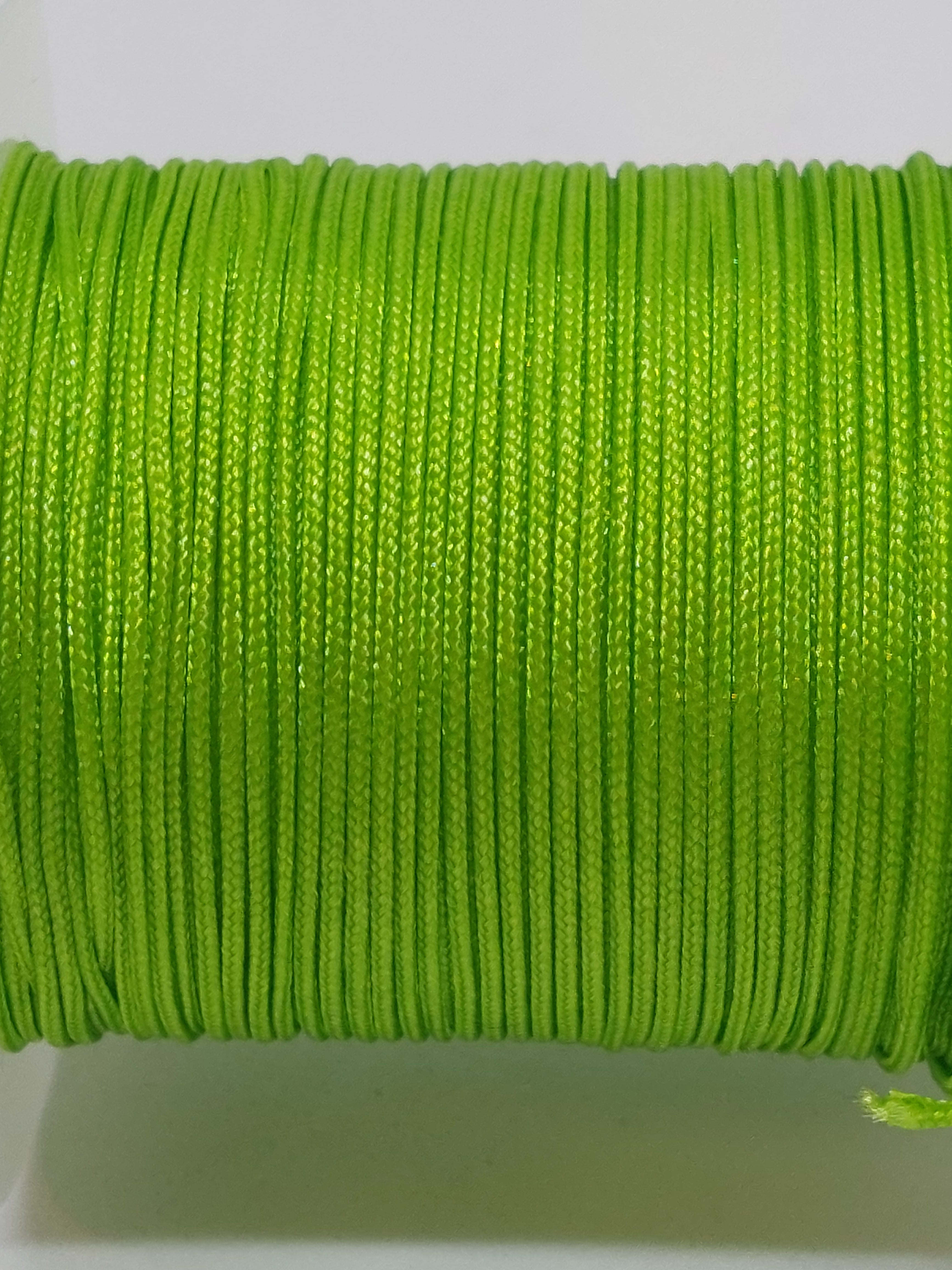 Macrame draad 0,8mm Licht groen
