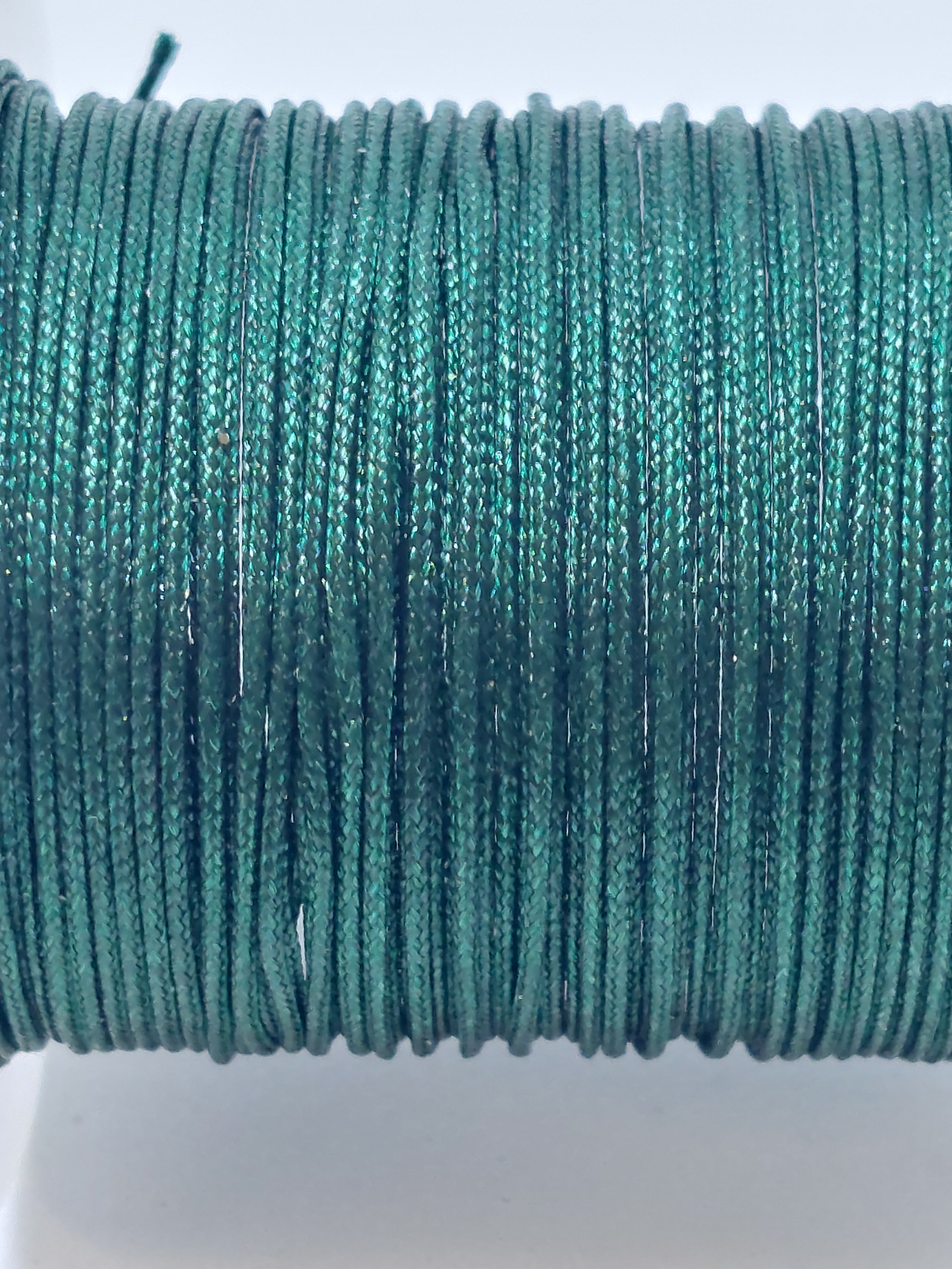 Macrame draad 0,8mm Donker groen
