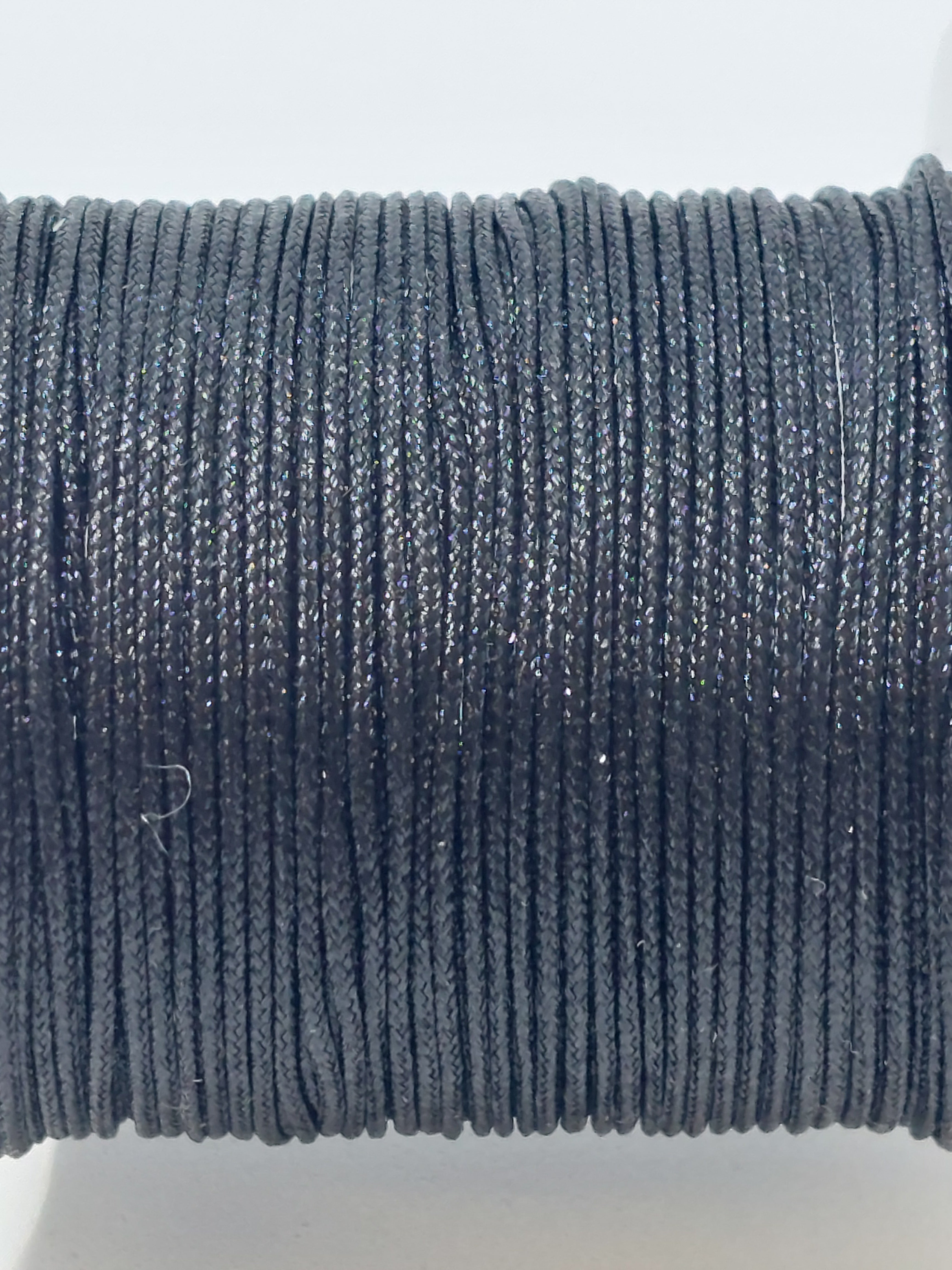 Macrame draad 0,8mm Zwart