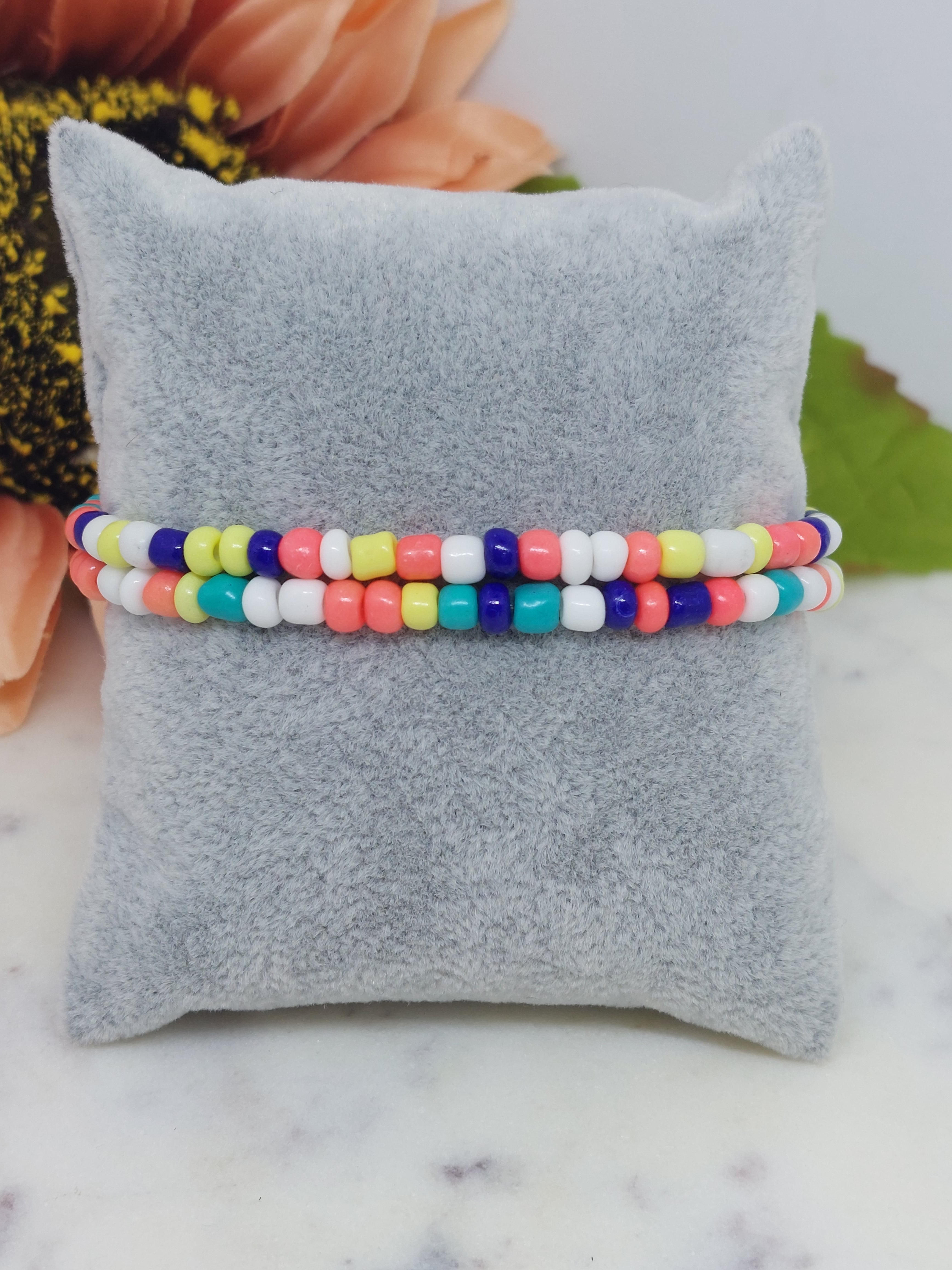 Wikkelarmband mix