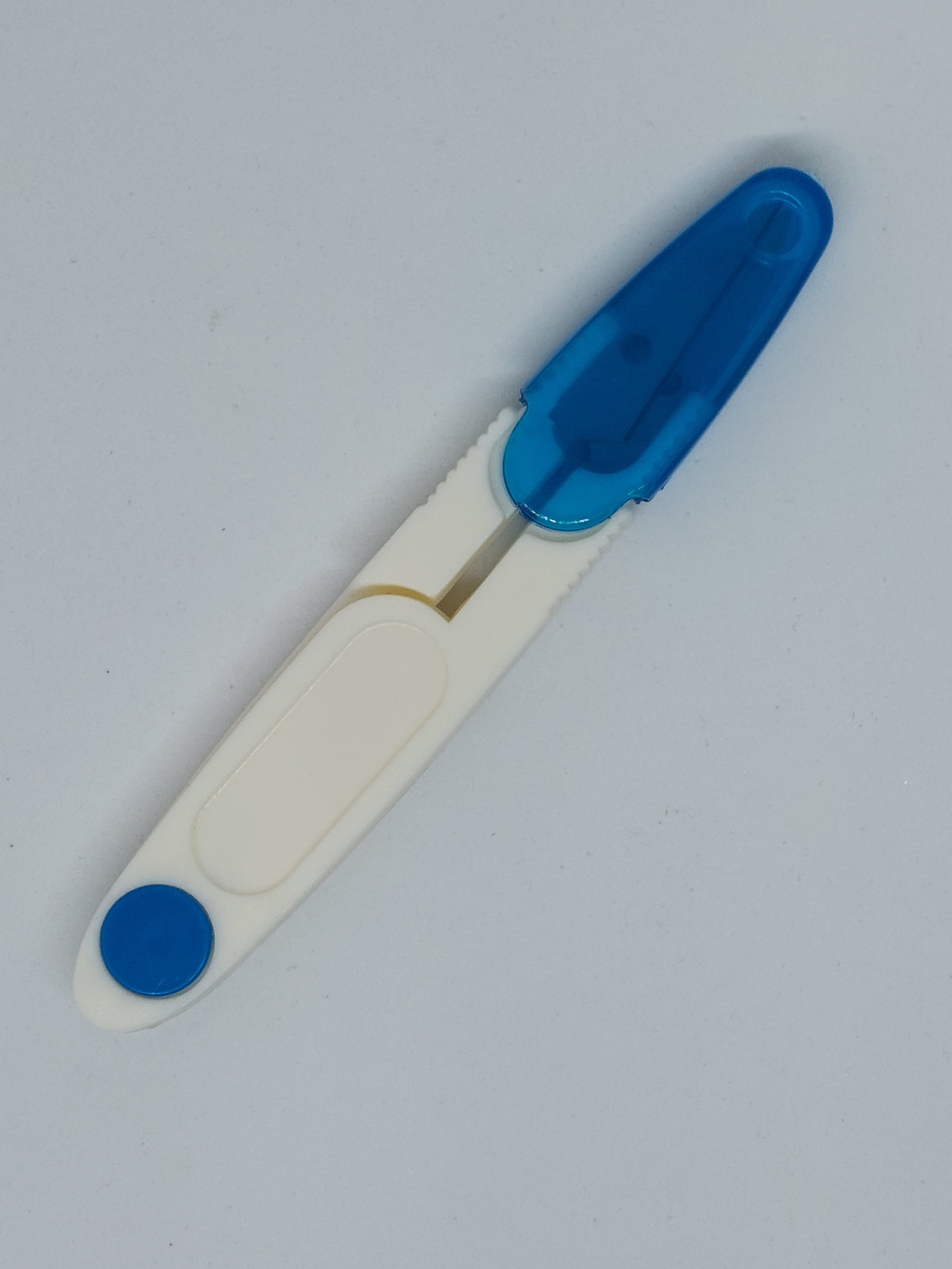 Schaartje blauw/wit