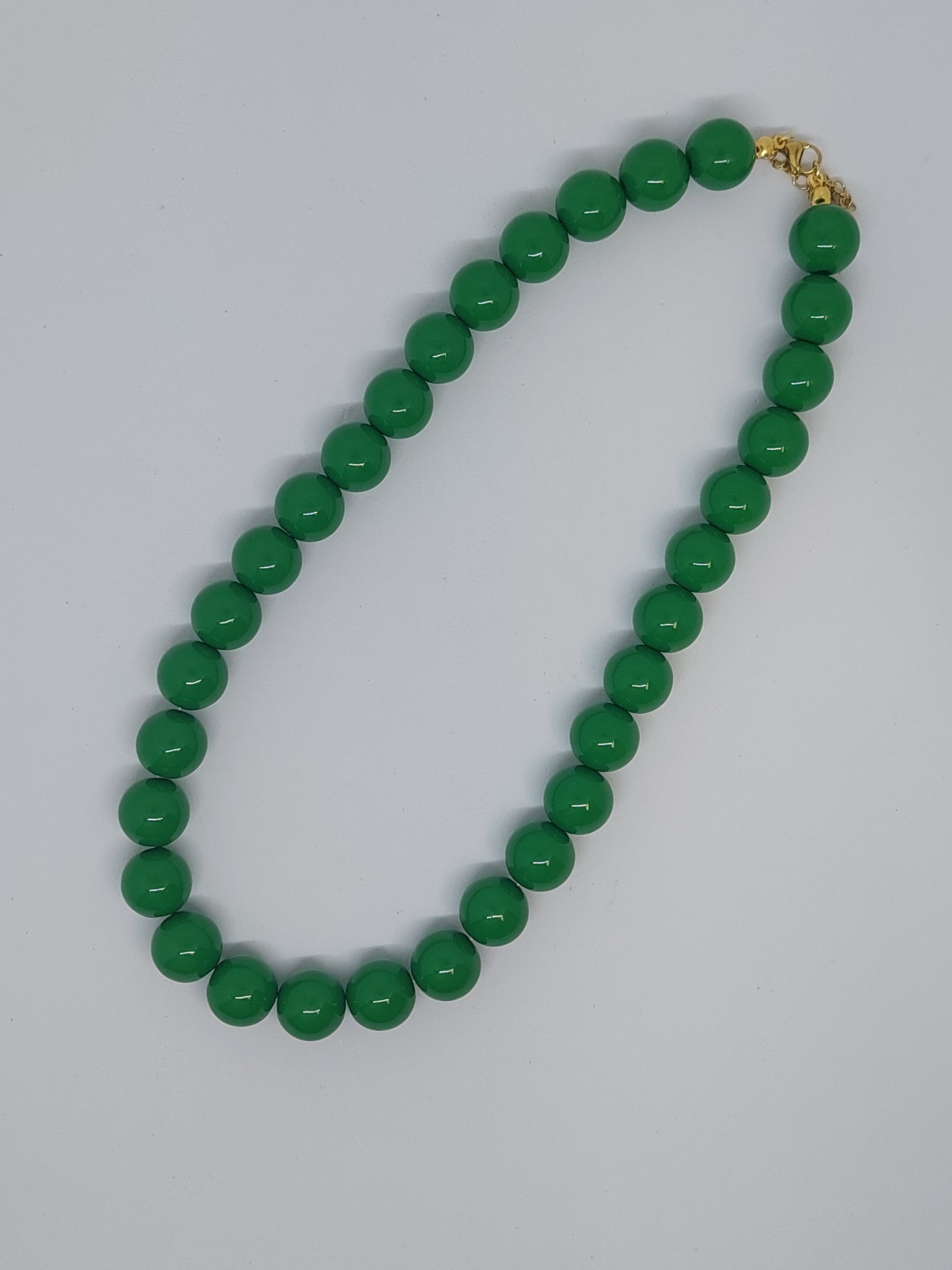 Kralenketting Dark green