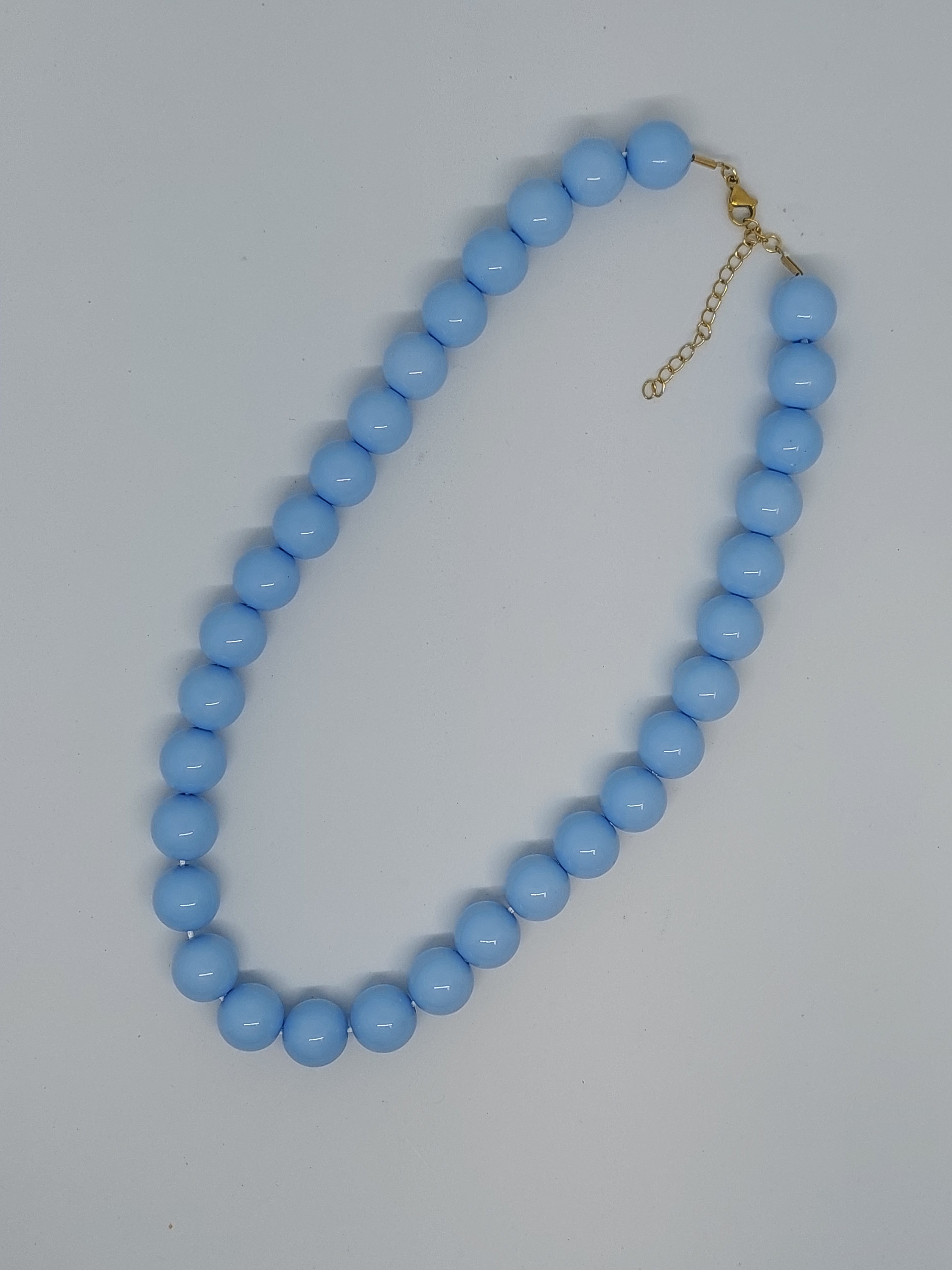 Kralenketting Light blue
