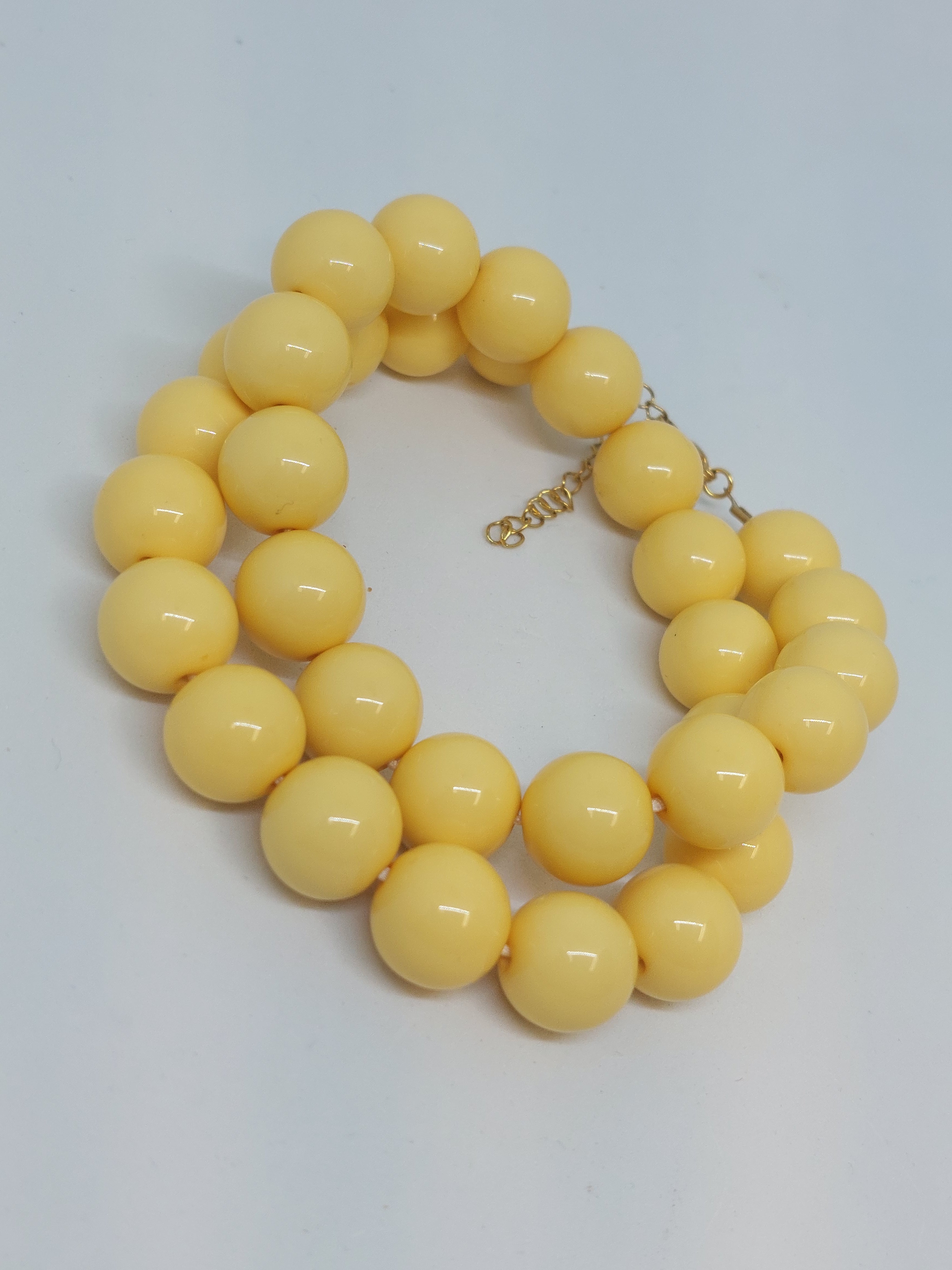Kralenketting daffodil yellow