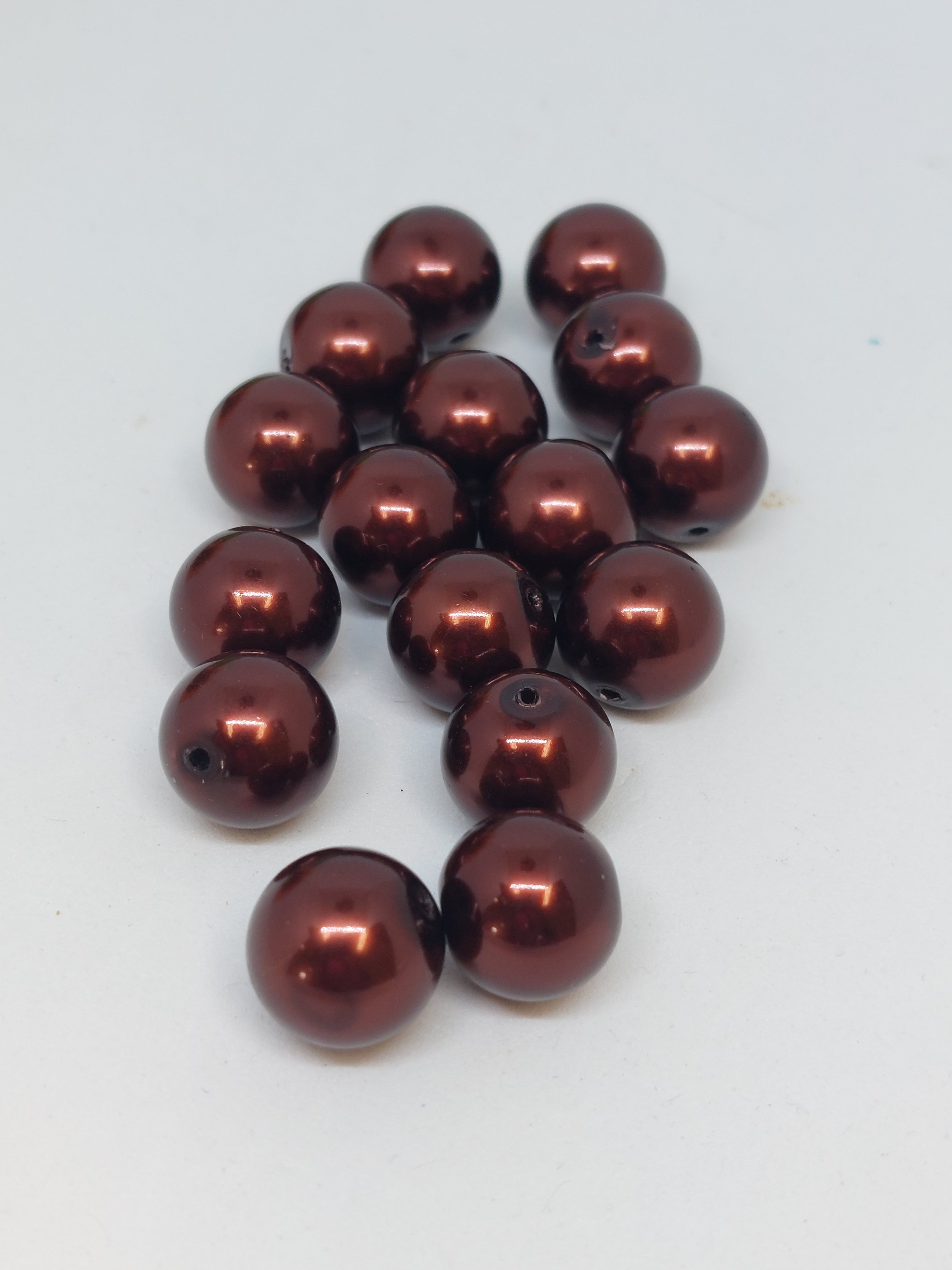 Glasparel Donker bruin 14mm