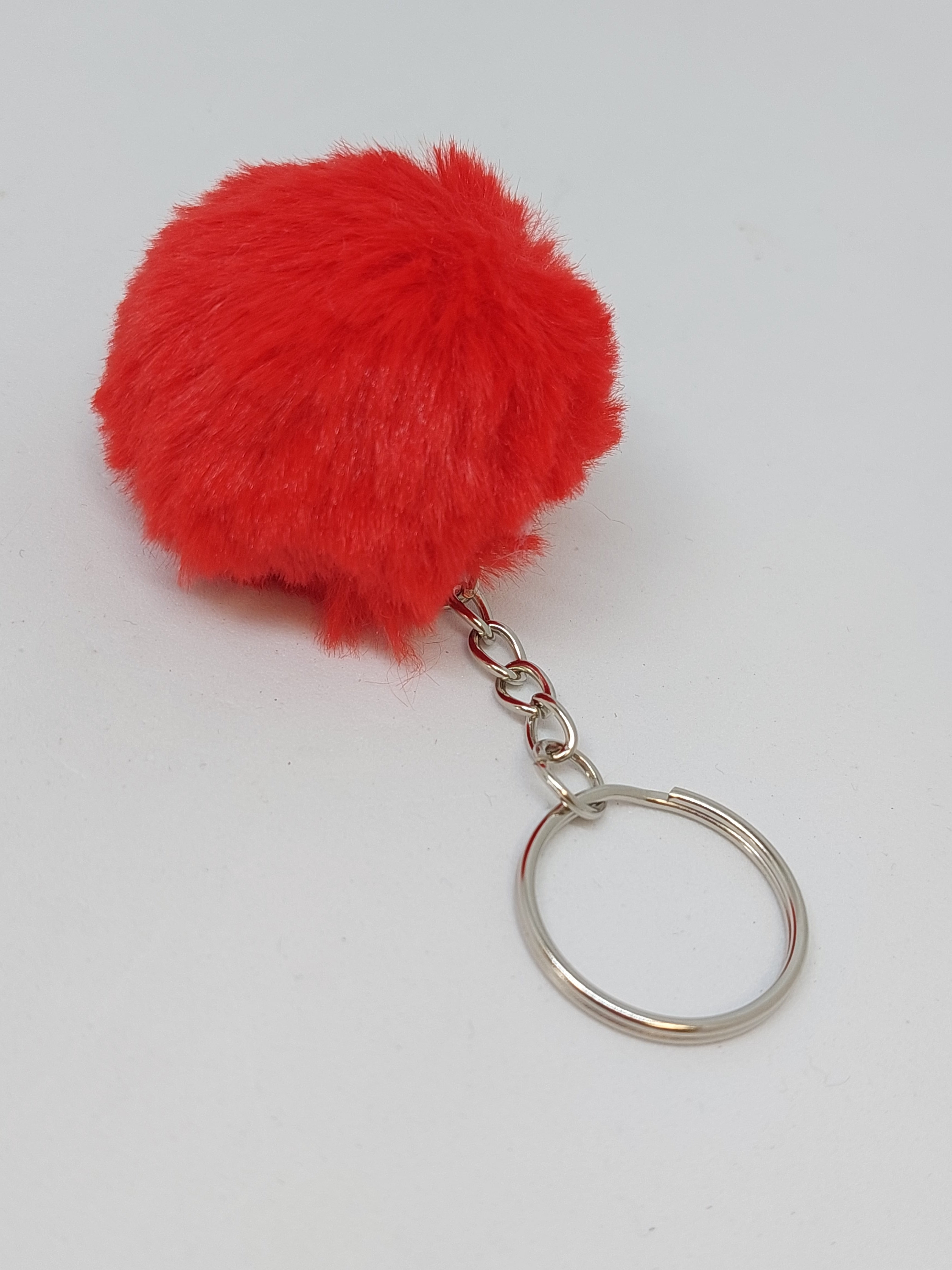 Sleutelhanger pluche Rood