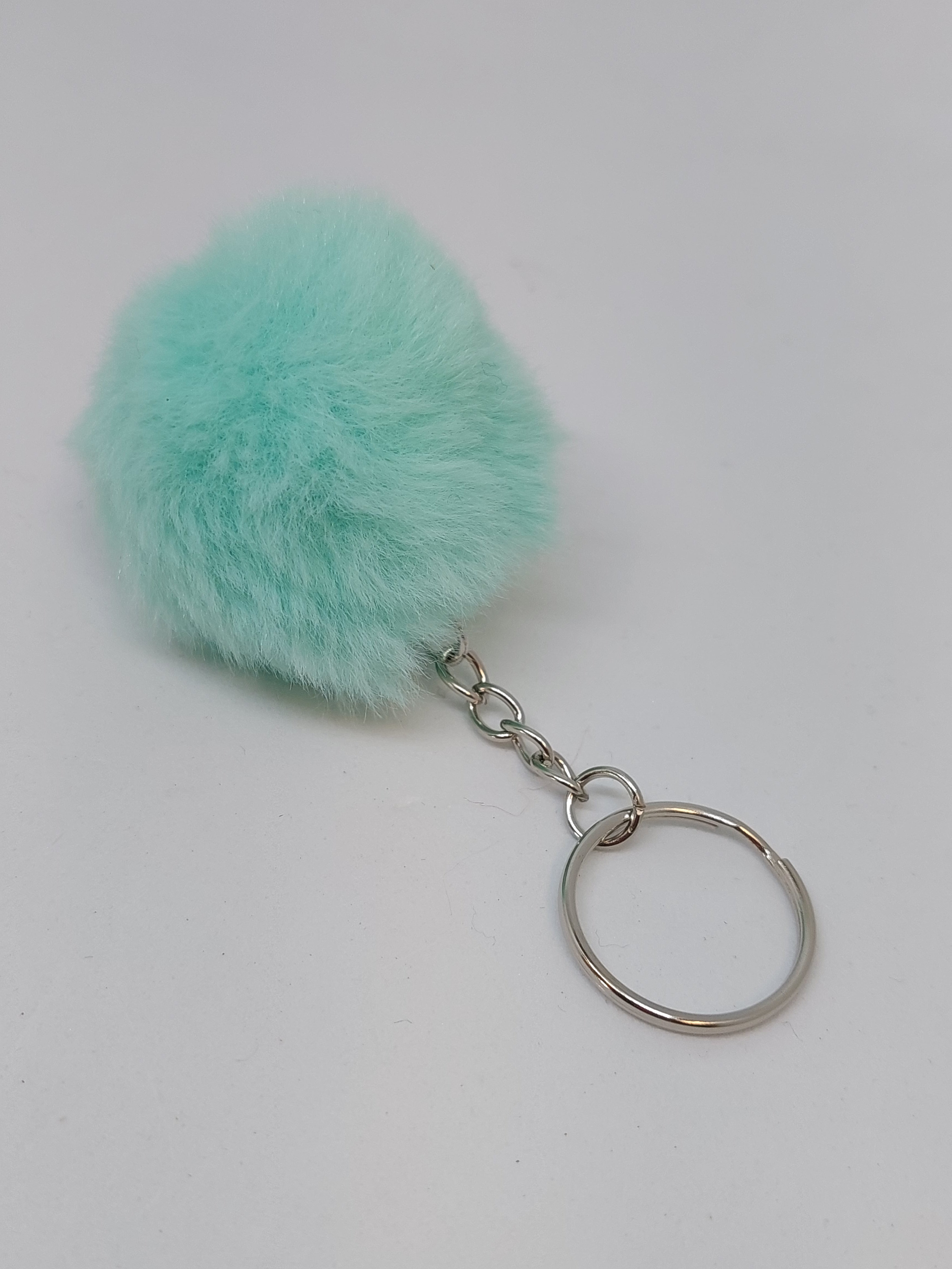 Sleutelhanger pluche Mint groen