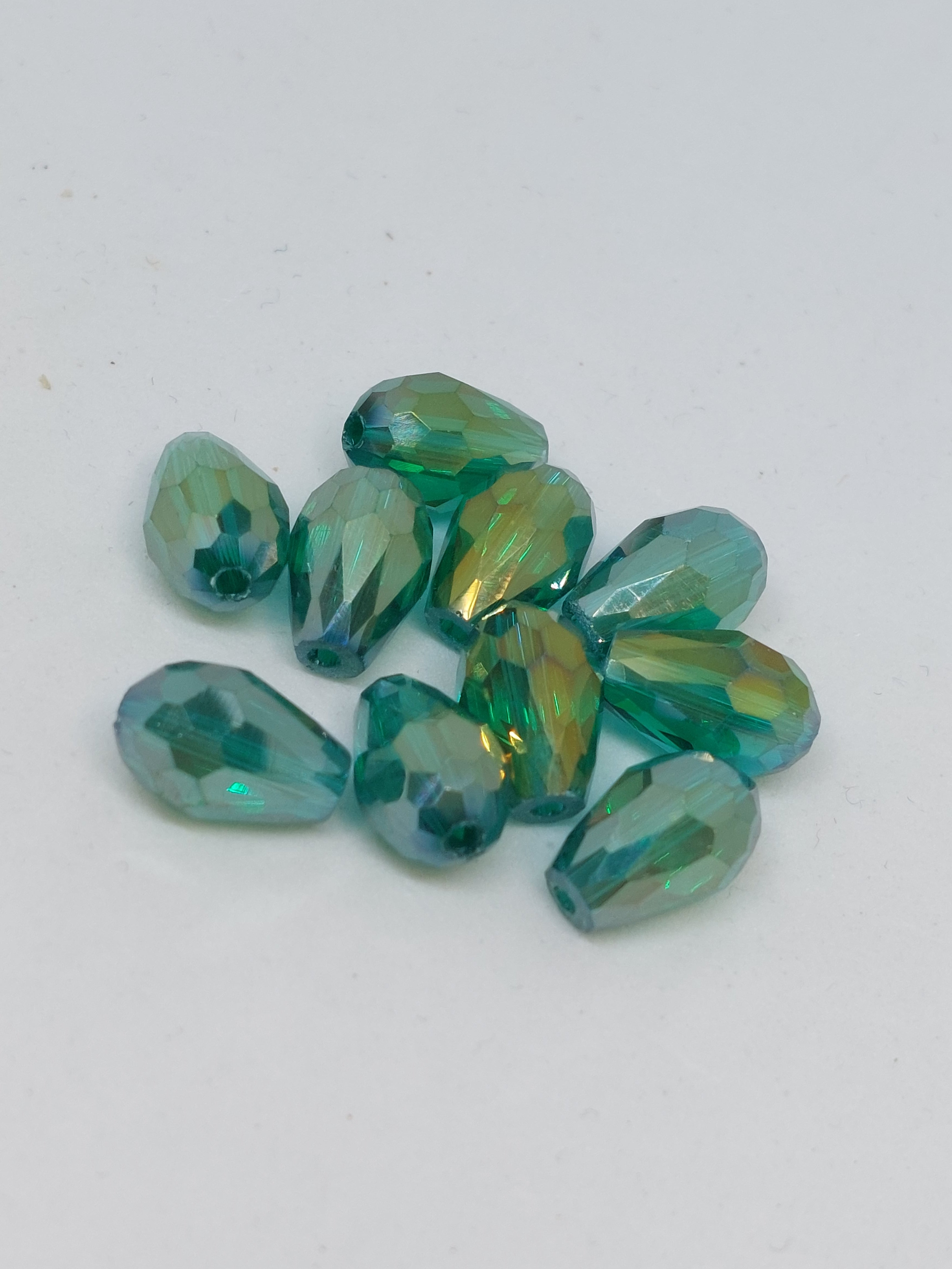 Facet tear drop Groen AB