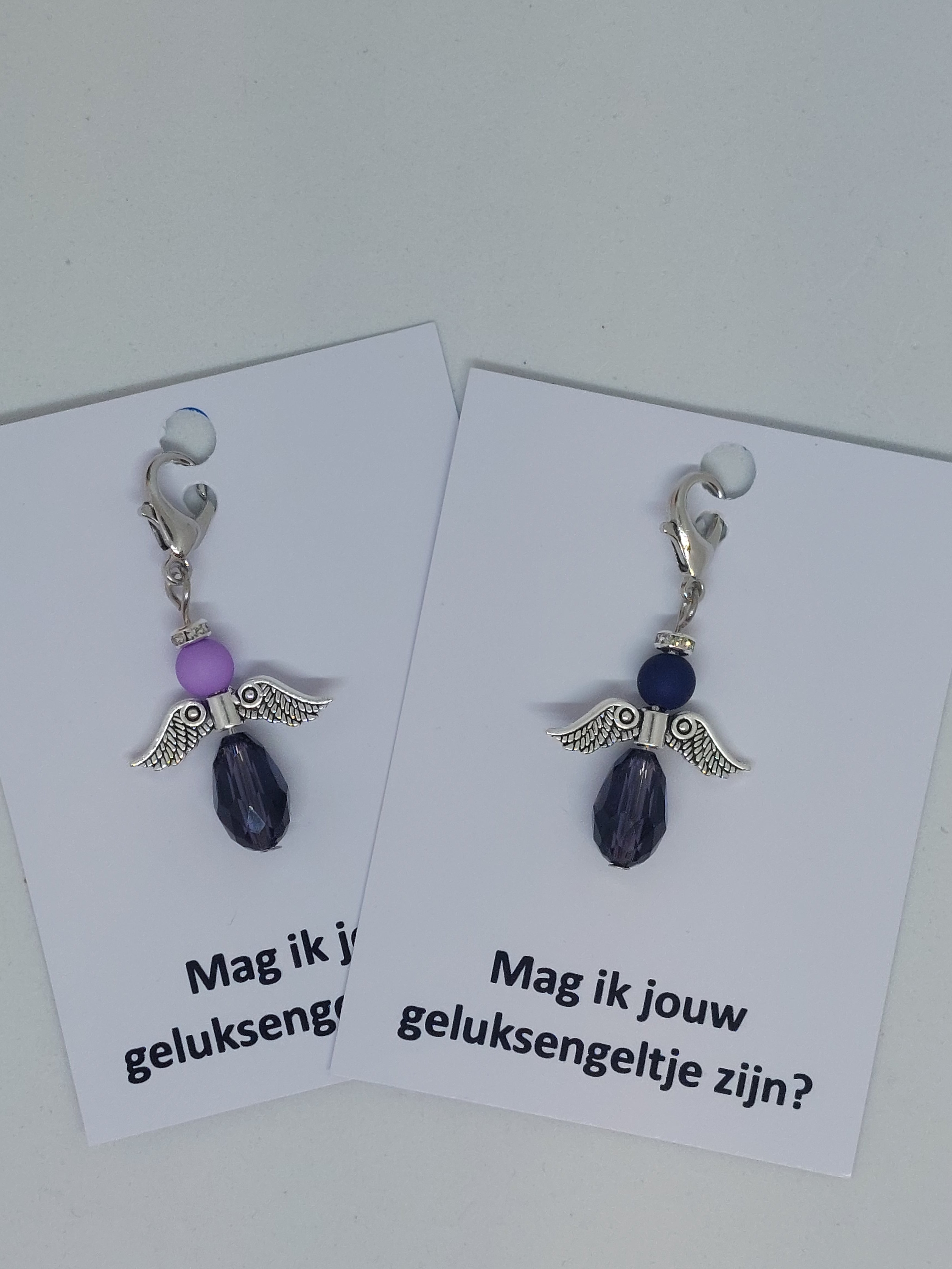 Geluks-engeltje Donker Paars