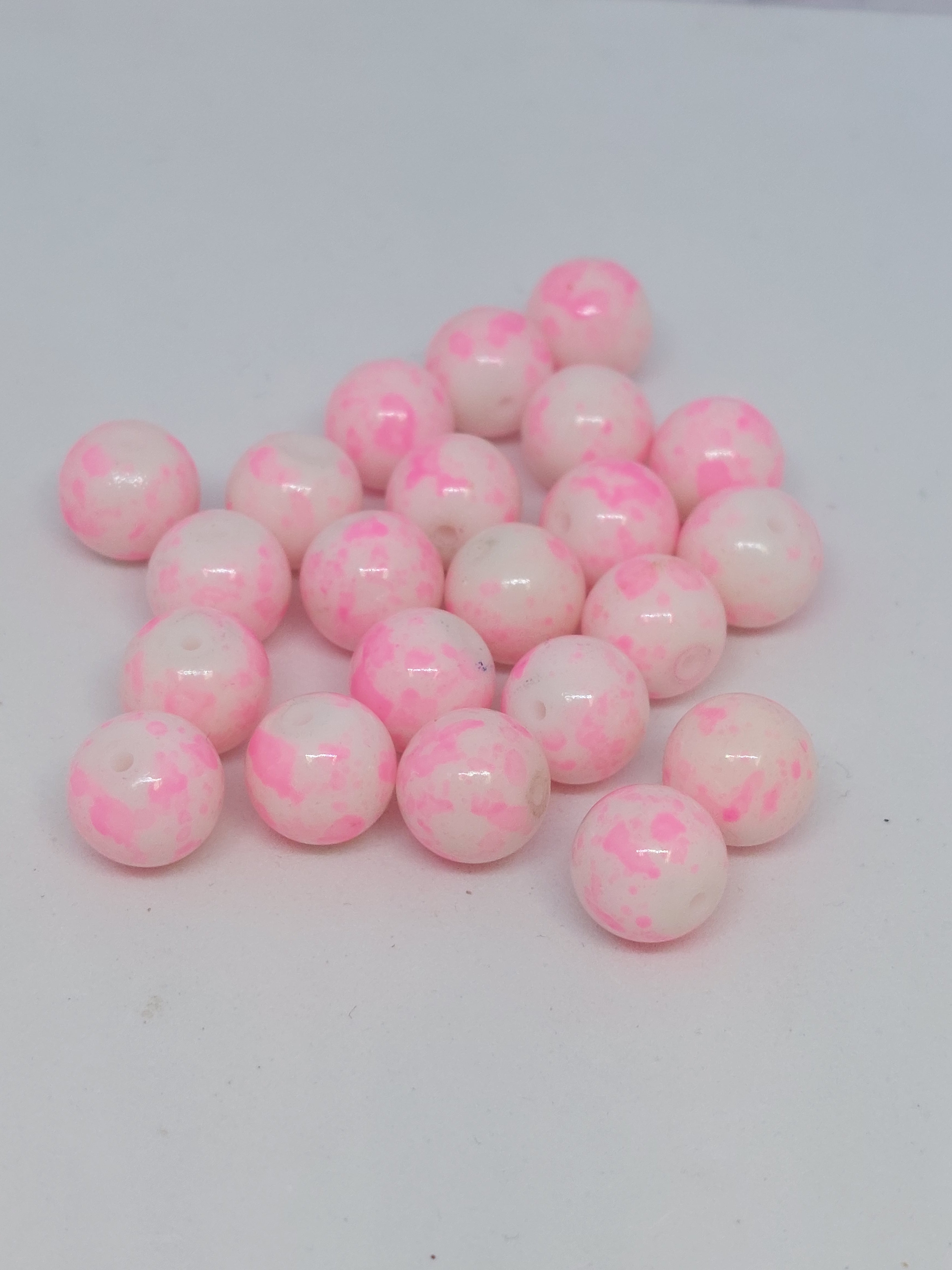 Glaskraal Spikkel roze