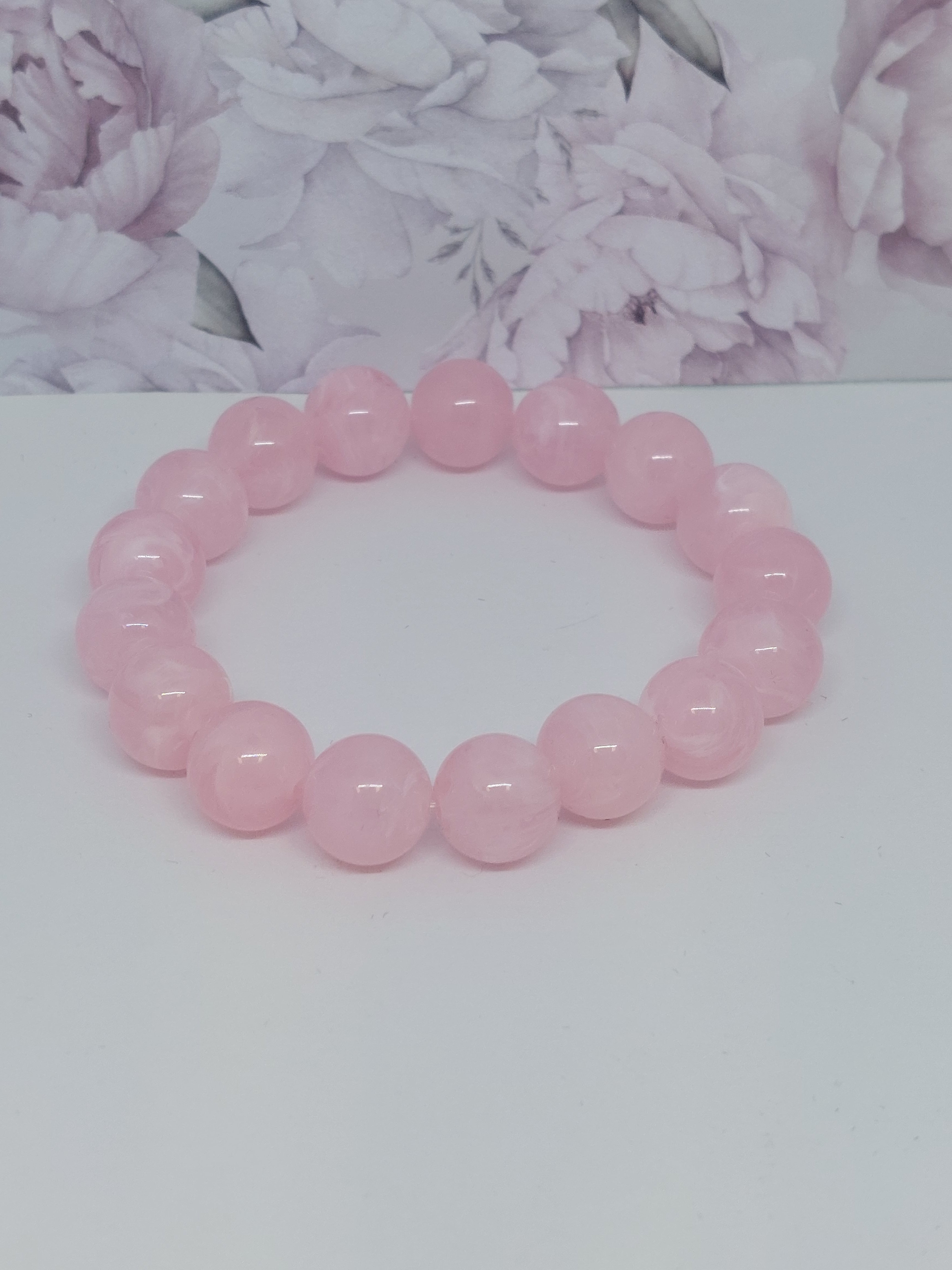 Kralen armband Pastel Roze