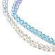 Facet kraal Pink/Purple 2mm
