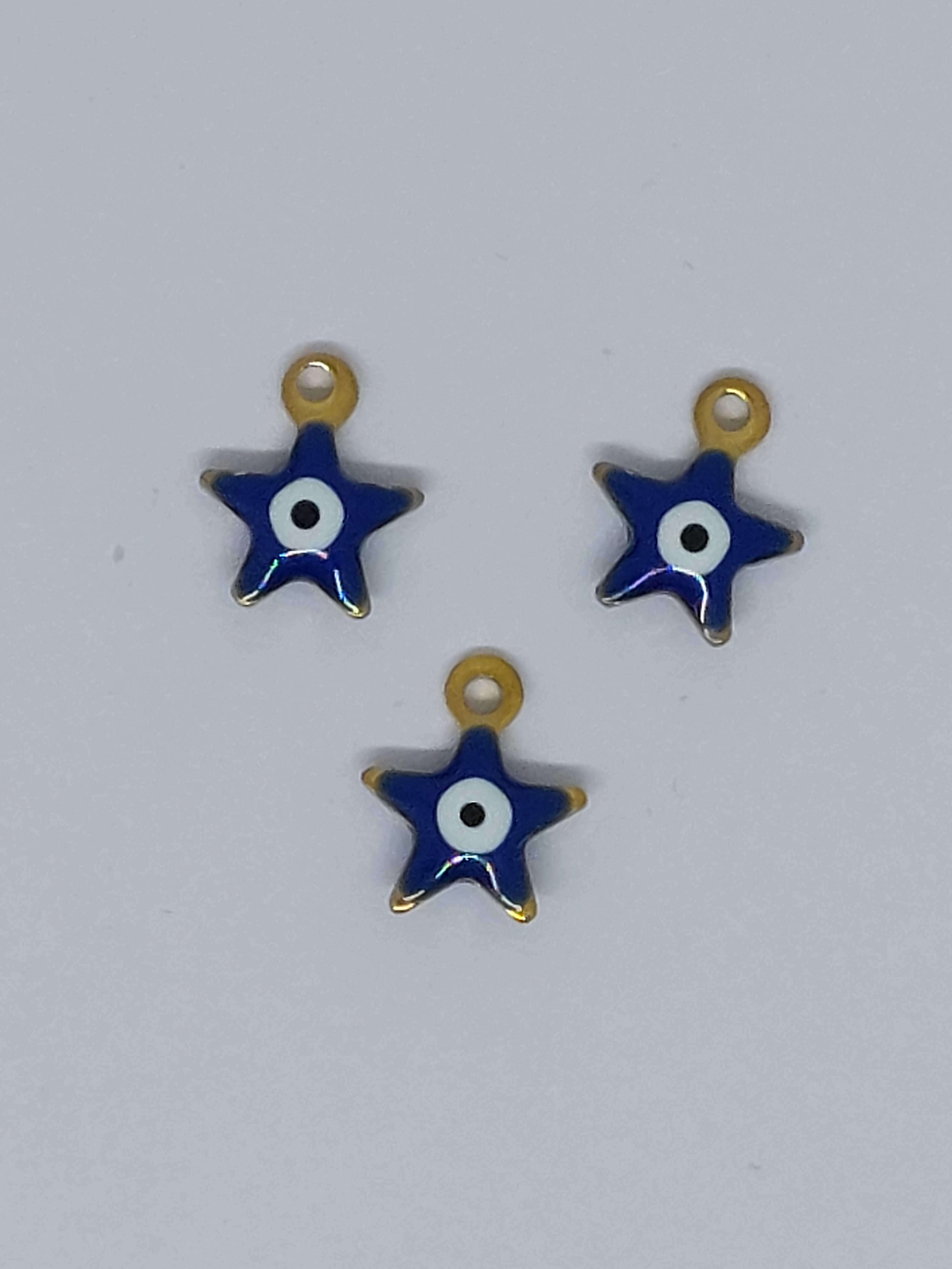 Bedel boosoog ster blauw