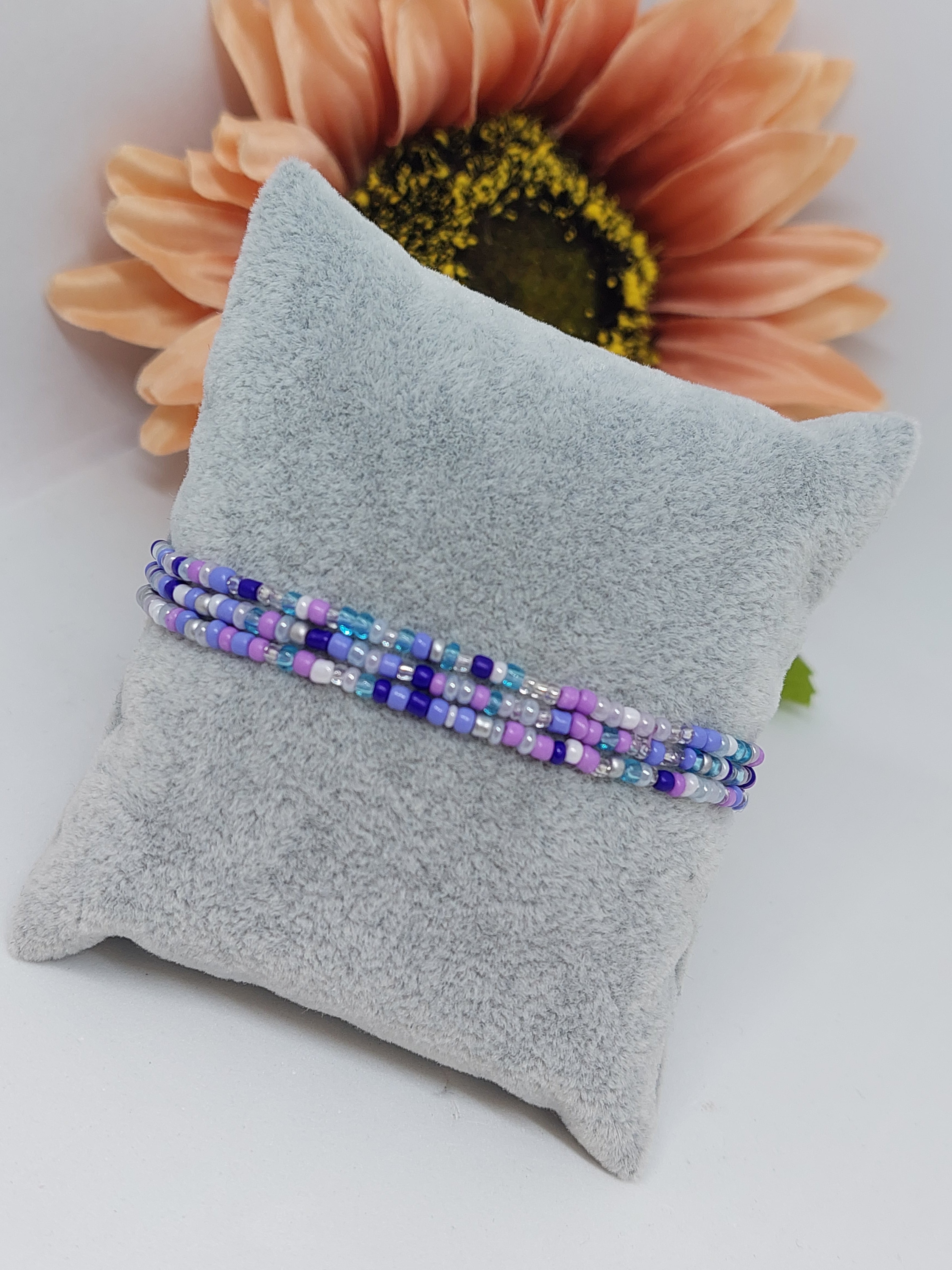 Armbandjes set lila/paars