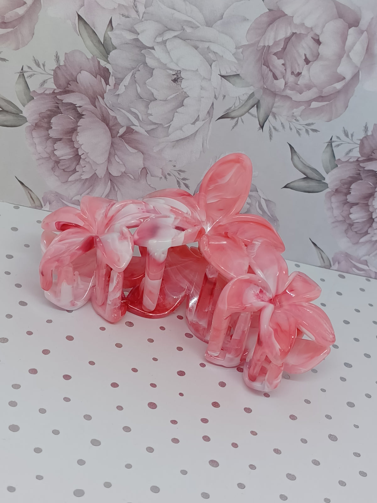 Haarklem Bloemen Roze