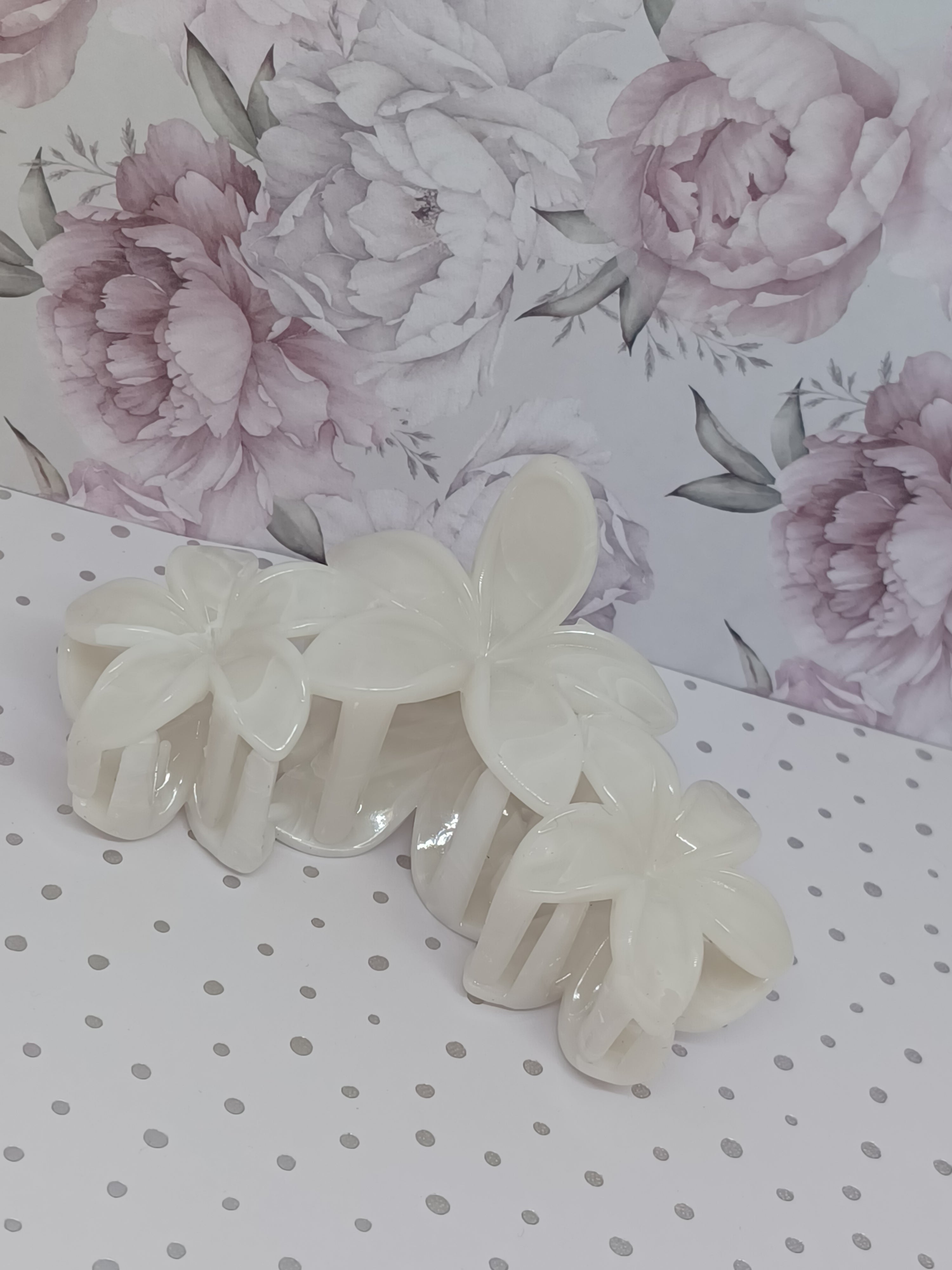 Haarklem Bloemen Wit