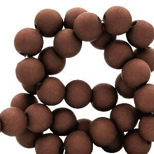 Hickory brown 4mm Acryl kraal