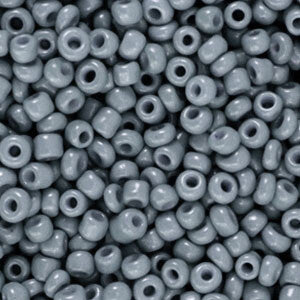Rocailles Denim blue 8/0 (3mm) (grijs)