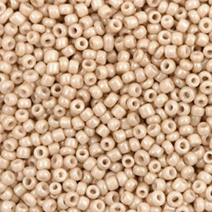 Rocailles Latte beige 12/0 (2mm)