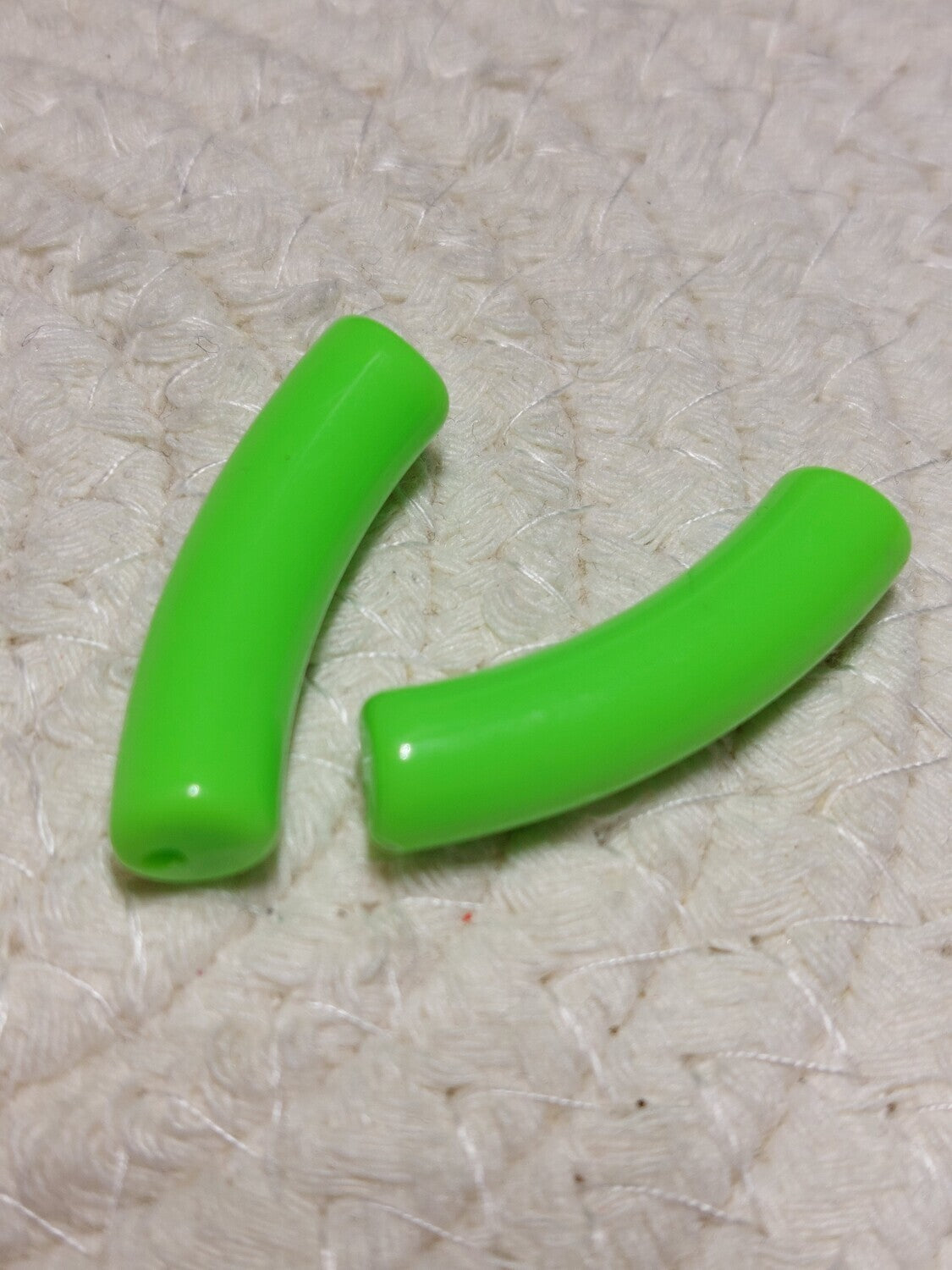 Tube kraal Neon groen