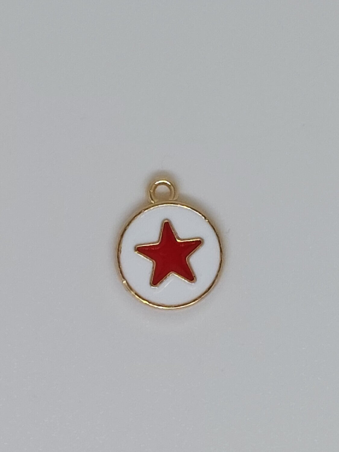Bedel rond/ster wit/rood