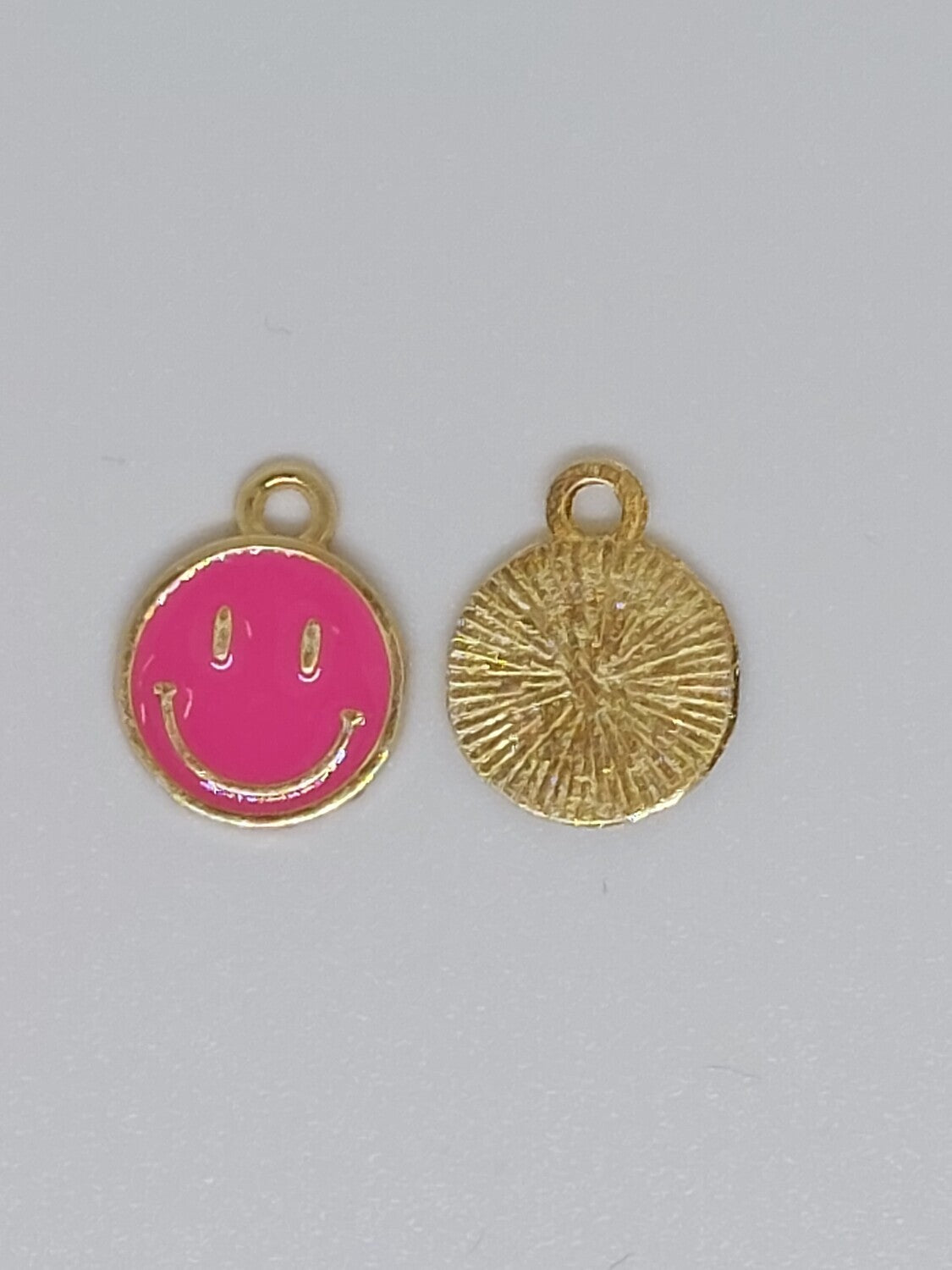 Bedel smiley roze