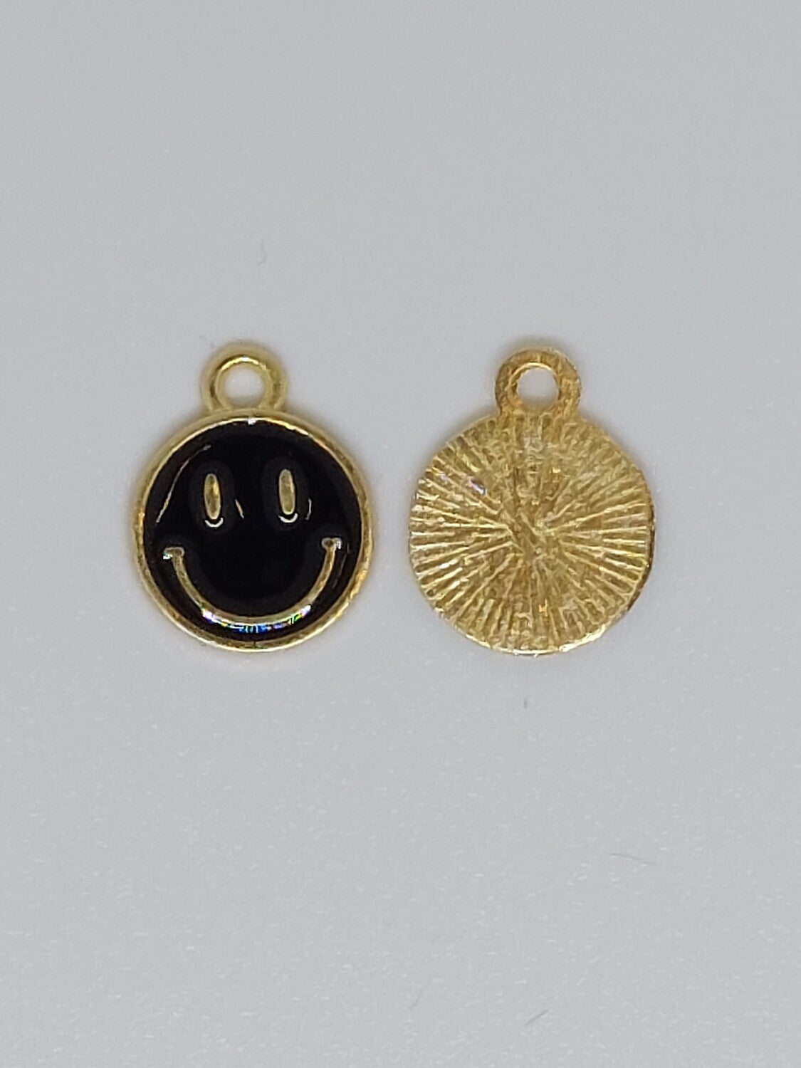 Bedel smiley zwart
