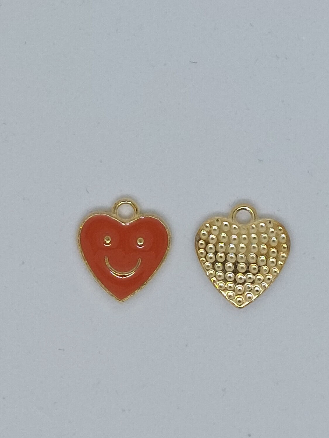Bedel smiley hartje bruin