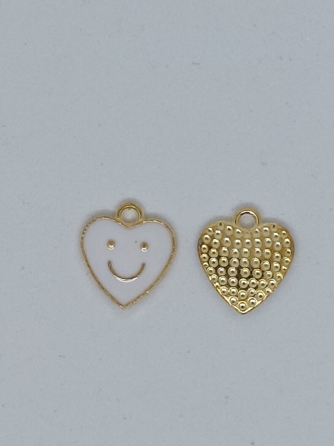 Bedel smiley hartje wit