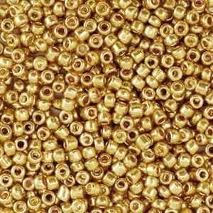 Rocailles Metallic shine gold 12/0 (2mm)