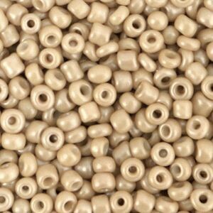 Rocailles Champagne beige 8/0 (3mm)